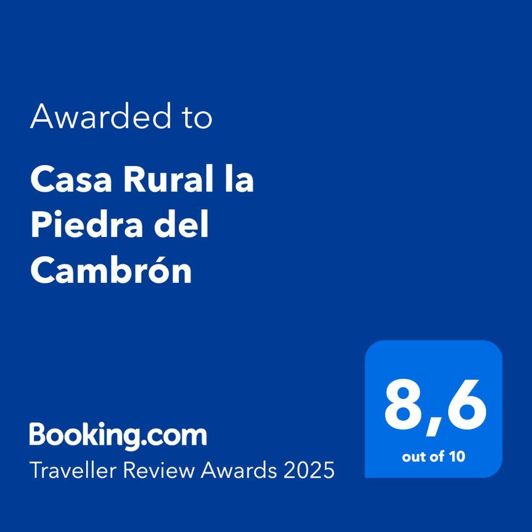 Casa Rural La Piedra Del Cambron Villaverde De Guadalimar Εξωτερικό φωτογραφία